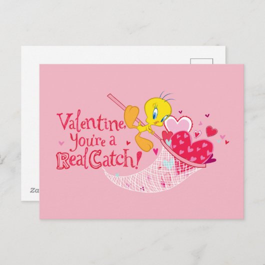 Cartes Pour Fêtes Annuelles TWEETY ™ - Vous êtes un vrai poisson d'avril (Devant / Derrière)