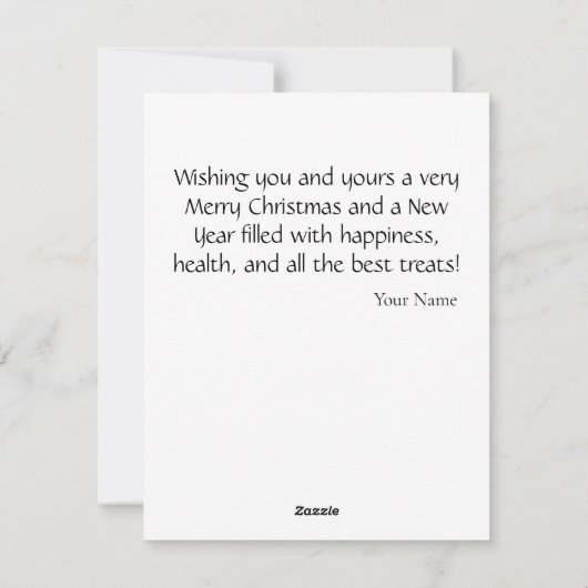 Cartes Pour Fêtes Annuelles Two Black Kittens Santa Hat Christmas (Dos)