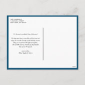 Cartes Pour Fêtes Annuelles Typographie Bleue Joyeux Noël Photo Collage (Dos)