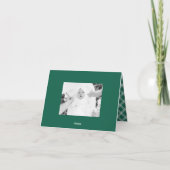 Cartes Pour Fêtes Annuelles Typographie moderne Joyeux Noël 2 Photo (Dos)