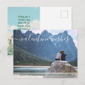 Cartes Pour Fêtes Annuelles Typographie tendance de la Saint-Valentin Ajouter (Devant / Derrière)