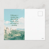 Cartes Pour Fêtes Annuelles Typographie tendance de la Saint-Valentin Ajouter (Dos)