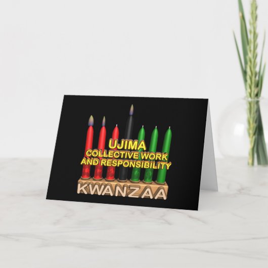 Cartes Pour Fêtes Annuelles Ujima (Devant)
