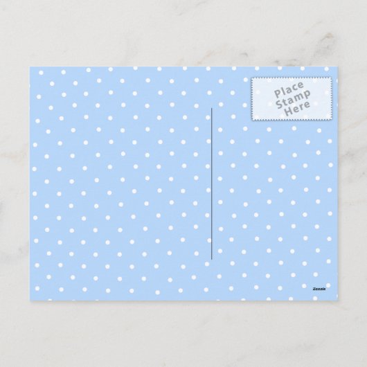 Cartes Pour Fêtes Annuelles Ukrainian Easter eggs blue pattern (Dos)