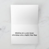 Cartes Pour Fêtes Annuelles Un arbre de Noël après Mignight (Intérieur)