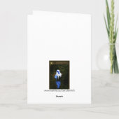 Cartes Pour Fêtes Annuelles Un berger Hurrys (Dos)