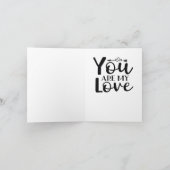 Cartes Pour Fêtes Annuelles Un bouquet de fleurs jaunes pour vos Saint-Valenti (Intérieur)