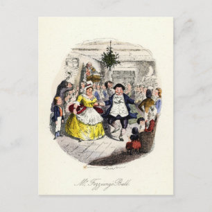 Cartes Pour Fêtes Annuelles Un Carol de Noël - Le bal de M. Fezziwigs