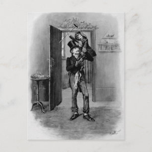 Cartes Pour Fêtes Annuelles Un chant de Noël : Tim minuscule