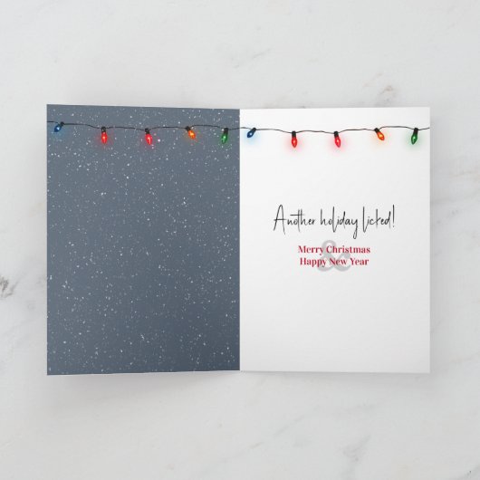 Cartes Pour Fêtes Annuelles Un Chien Irlandais Qui Lève Un Polonais Froissé (Intérieur)