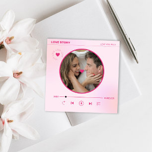 Cartes Pour Fêtes Annuelles Un coeur moderne pour l'amour perpétuel Photo Vale