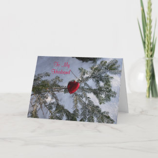 Cartes Pour Fêtes Annuelles Un coeur pour la Saint-Valentin du mari