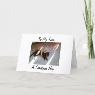 CARTES POUR FÊTES ANNUELLES UN COUP DE NOËL POUR MON DEUIL À NOËL