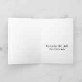 Cartes Pour Fêtes Annuelles Un fils nous est donné (Intérieur)