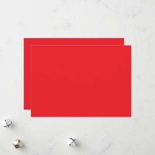 Cartes Pour Fêtes Annuelles un fond rouge avec une bordure blanche