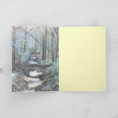 Cartes Pour Fêtes Annuelles un jour d'hivers froid (Intérieur)