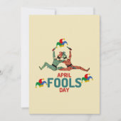 Cartes Pour Fêtes Annuelles Un jour pour jouer idiot...Avril Fool's Day (Devant)