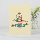 Cartes Pour Fêtes Annuelles Un jour pour jouer idiot...Avril Fool's Day (Debout devant)