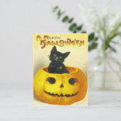Cartes Pour Fêtes Annuelles Un joyeux Hallowe'en (Debout devant)