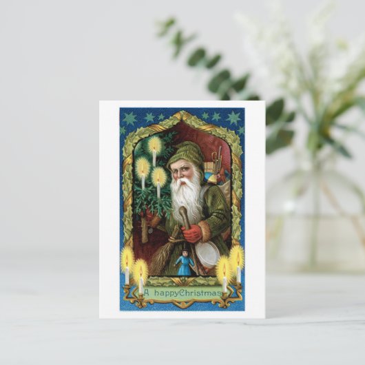 Cartes Pour Fêtes Annuelles Un joyeux Noël (Debout devant)