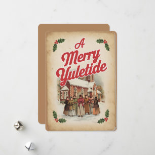 Cartes Pour Fêtes Annuelles Un joyeux salut de Noël