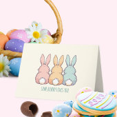 Cartes Pour Fêtes Annuelles Un Lapin T'Aime