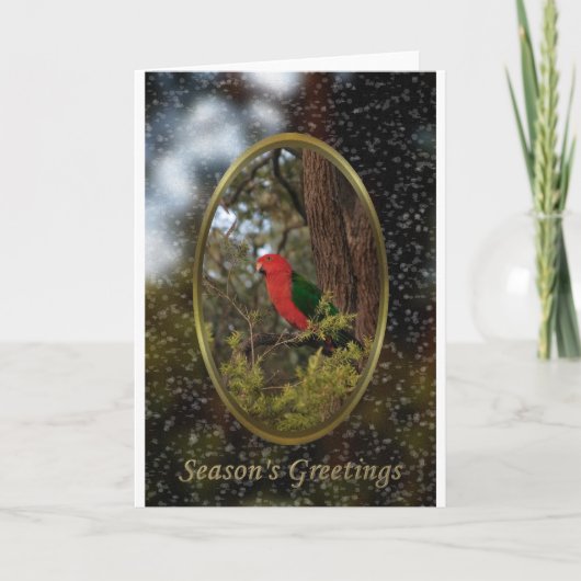 Cartes Pour Fêtes Annuelles Un Noël australien (Devant)