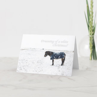 Cartes Pour Fêtes Annuelles Un Noël blanc ?