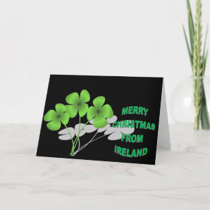 Cartes Pour Fêtes Annuelles Un Noël irlandais