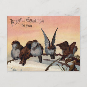 Cartes Pour Fêtes Annuelles Un Noël Joyeux