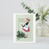 Cartes Pour Fêtes Annuelles Un Noël joyeux (Debout devant)