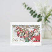 Cartes Pour Fêtes Annuelles Un Noël Joyeux (Debout devant)