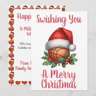 Cartes Pour Fêtes Annuelles Un Noël joyeux personnalisé en sifflant doucement