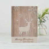 Cartes Pour Fêtes Annuelles Un Noël très cher (Debout devant)