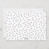 Cartes Pour Fêtes Annuelles Un Nouvel An Magique Parties scintillant Argent mo (Dos)