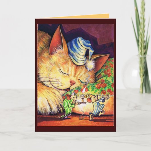 Cartes Pour Fêtes Annuelles Un oeil ouvert (Devant)