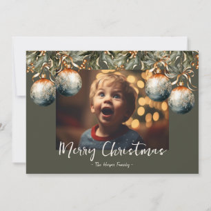Cartes Pour Fêtes Annuelles Un ornement photo 2023