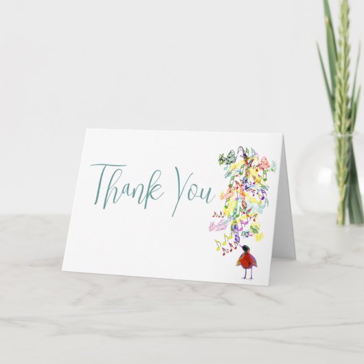 Cartes Pour Fêtes Annuelles Un Petit Oiseau M'A Dit Ça (Devant)