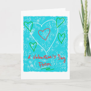 Cartes Pour Fêtes Annuelles Un poème de Saint-Valentin