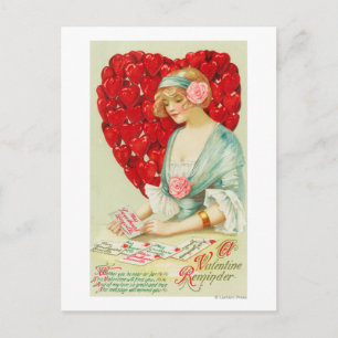 Cartes Pour Fêtes Annuelles Un rappel de Valentine