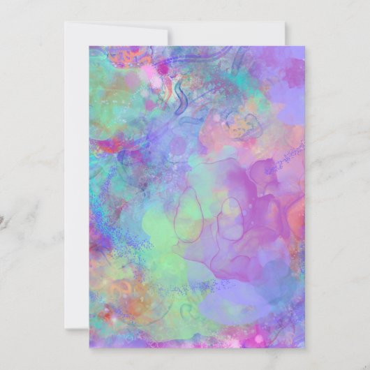 Cartes Pour Fêtes Annuelles Un rêve confus (Devant)