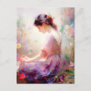 Cartes Pour Fêtes Annuelles Un rêve de jour de fleurs