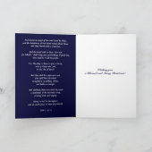 Cartes Pour Fêtes Annuelles Un Sauveur est né ! (Intérieur)