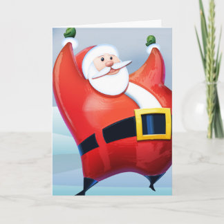 Cartes Pour Fêtes Annuelles Un souhait père Noël pour vous !