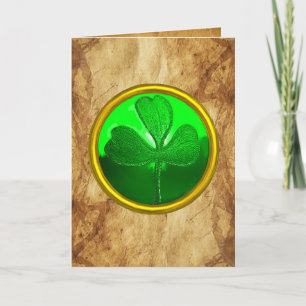 Cartes Pour Fêtes Annuelles Un vieux parchemin de Noël irlandais