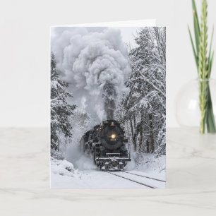 Cartes Pour Fêtes Annuelles Un voyage de Noël