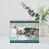 Cartes Pour Fêtes Annuelles Undertow par Winslow Homer (Debout devant)