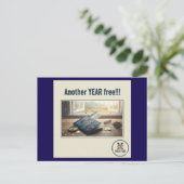 Cartes Pour Fêtes Annuelles Une autre année libre (M) (Debout devant)