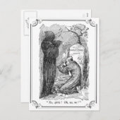 Cartes Pour Fêtes Annuelles Une Carol de Noël : Non, Esprit ! (Devant / Derrière)