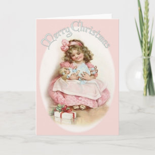 Cartes Pour Fêtes Annuelles Une Cutie de Noël Vintage